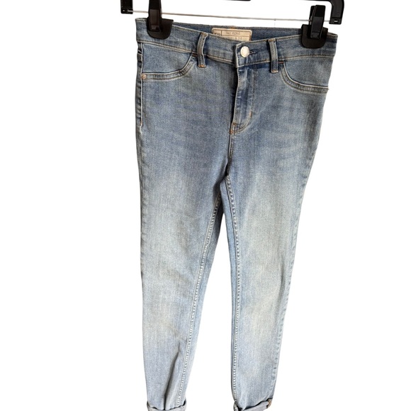 Free People denim skinny jeans 25 short 25s - Picture 2 of 8
